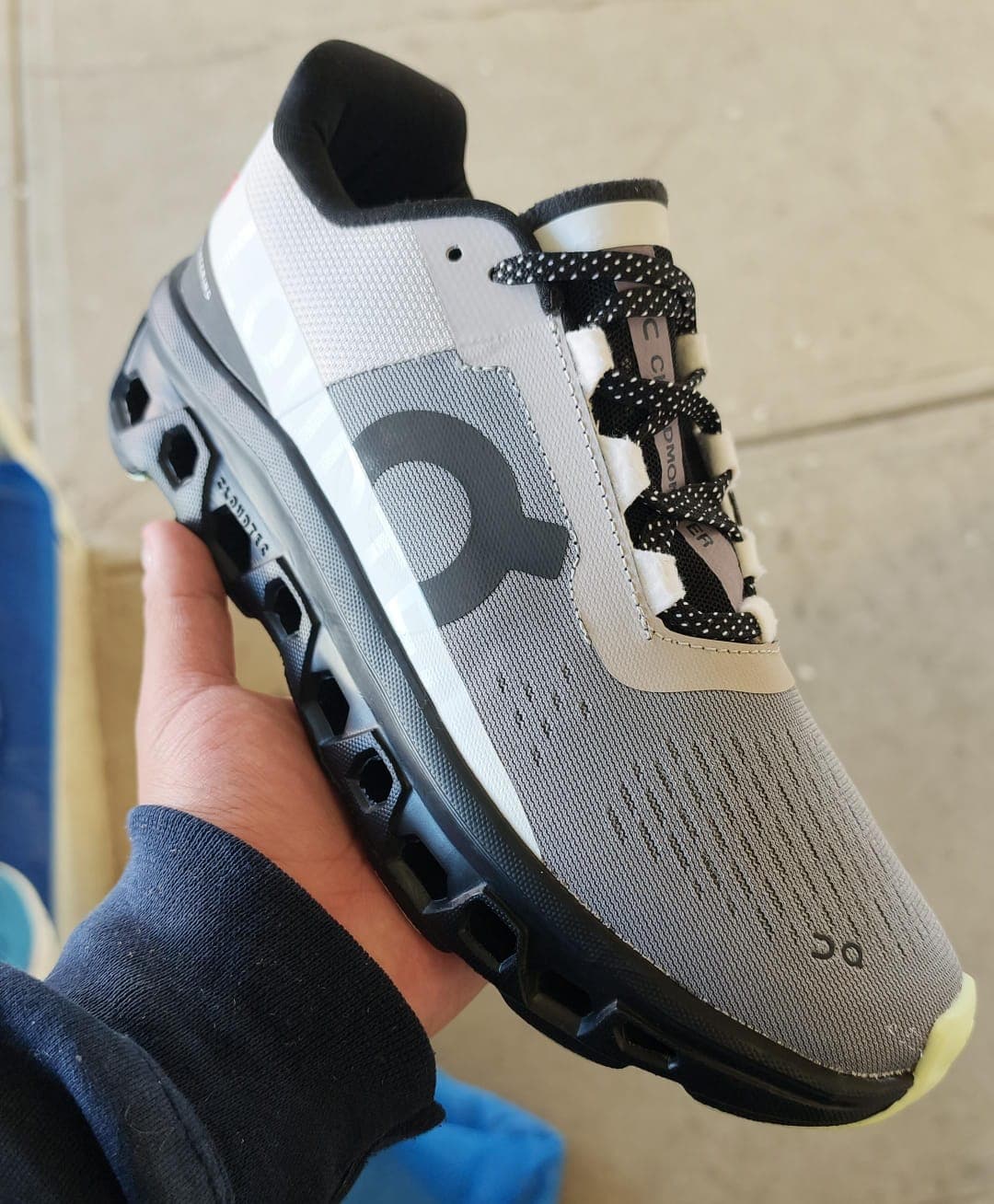 Running médio Preto/branco Tam.40 — foto 1